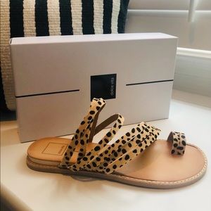 NWT Dolce Vita Nelly Leopard Slide